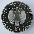 10-Euro-Münze zur Euroeinführung