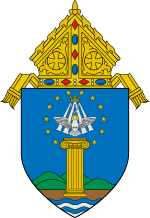 Coat of arms of the Diocese of Imus