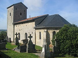 The church in Cléry-le-Petit