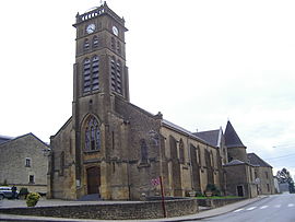 The church in Vivier-au-Court