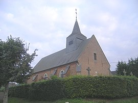 The church of Mont-Saint-Jean