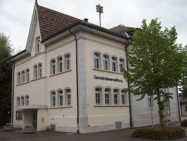 Luterbach village administration building