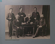 Diligiannis and the Greek delegation at the 1878 Berlin Congress.