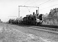 NS 1792 with the spray train (weed kill train) probably in the vicinity of Utrecht. (04-05-1953)