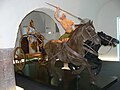 Reconstruction of a Celtic chariot, from the Keltenmuseum in Hallein, Salzburg.