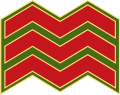 Sergeant (Irish: Sáirsint) (Irish Army)[48]