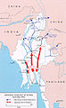 Japanese Conquest of Burma April-May 1942.