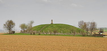 The Hochdorf burial mound.