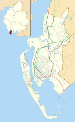 Piel Island is located in the former Borough of Barrow-in-Furness