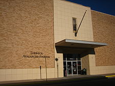 Photo of Lubbock Avalanche-Journal headquarters taken April 5, 2009.