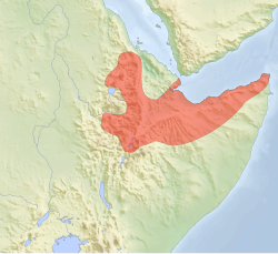The Adal Sultanate in c. 1540