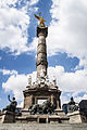 El Ángel Victory column and mausoleum to the heroes of the Mexican Independence in Mexico City, Mexico