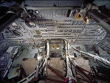 Interior of the Command module