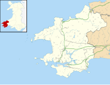 EGFE is located in Pembrokeshire