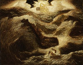 Jonah. (mid 1880s to 1890s). oil on canvas, 27.25 x 34.37 in. Smithsonian American Art Museum, Washington, D.C.