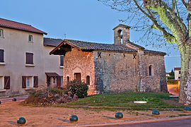 The church in the hamlet of La Chapelle