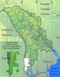 Doina is located in Cahul