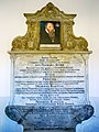 Von Heinrich Rantzau 1588 gesetzte Erinnerungstafel für Frederik II. in der heutigen Rantzau-Kapelle.
