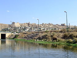 The fortress and town of Shaizar