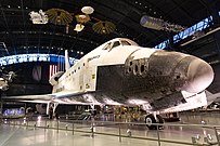 Discovery on display at Udvar-Hazy Center in Virginia
