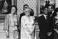 Image 37President Ziaur Rahman with Queen Juliana and Princess Beatrix of the Netherlands in 1979 (from History of Bangladesh)