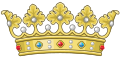 Coronet of Marquesses on helm and shield.