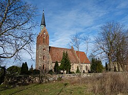 Village church in Völschow