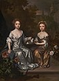 Portrait of Henrietta and Mary Hyde. c. 1683