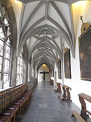 Östlicher Kreuzgang am Aachener Dom