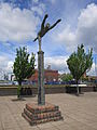 Image 2A Man Can't Fly sculpture, Stoke-on-Trent, England. (from Stoke-on-Trent)