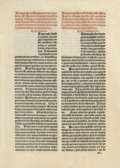 Seite aus dem Dictionarium latino-hispanicum