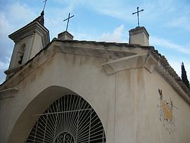 The chapel of Notre Dame des Selves, in Carros