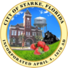 Official seal of Starke, Florida