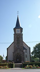 The church in Ancerviller