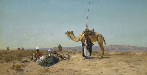 Rest in the Syrian Desert (1883)