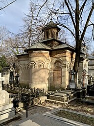 Iacob Lahovary Tomb in the Bellu Cemetery (unknown date)