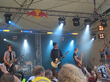 Happoradio on stage in 2006.