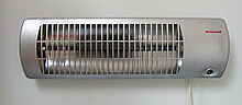 Rectangular space heater