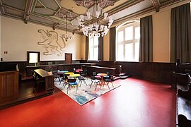 Schwurgerichtssaal im alten Gericht, Wiesbaden