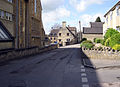 Church Road, with Monkton Combe School on the left