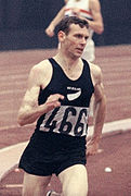 Peter Snell – zum zweiten Mal 800-Meter-Olympiasieger, fünf Tage später auch Gewinner über 1500 Meter