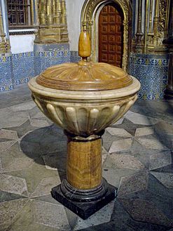 Font at Salamanca Cathedral, Spain