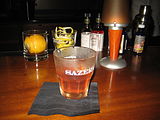 A Sazerac at the Sazerac Bar, The Roosevelt New Orleans Hotel