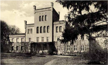Das Herzoglich Ratiborsche Schloss in Lubowitz nach dem Umbau in den 1860er Jahren