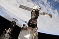 Soyuz docked to ISS