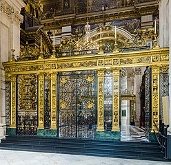 Gates in St Paul's Cathedral, London