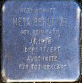 Stolperstein für Meta Berliner (Alexianerstraße 34)