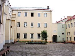 One of the Vilnius University courtyards is named after M.K. Sarbiewski
