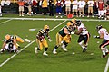 Vernand Morency rushes against Chicago in week 5
