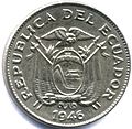 1946 five centavos coin